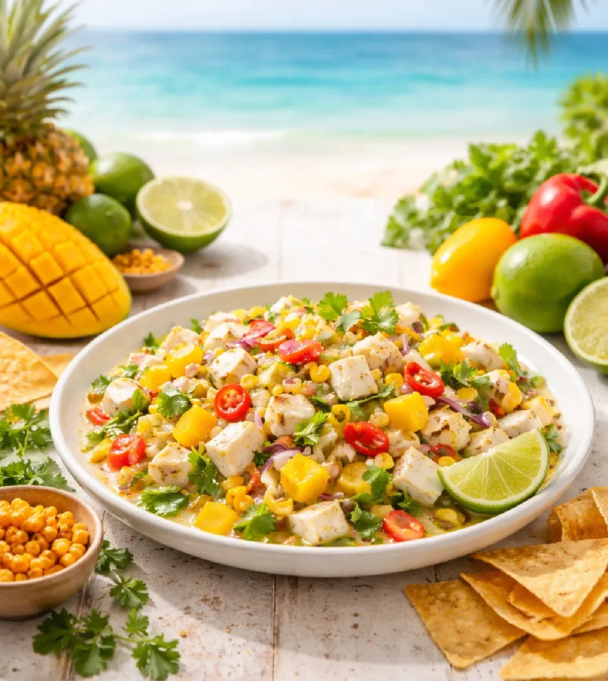 Tropical Ceviche: Fish and Mango with a Paraguayan Touch