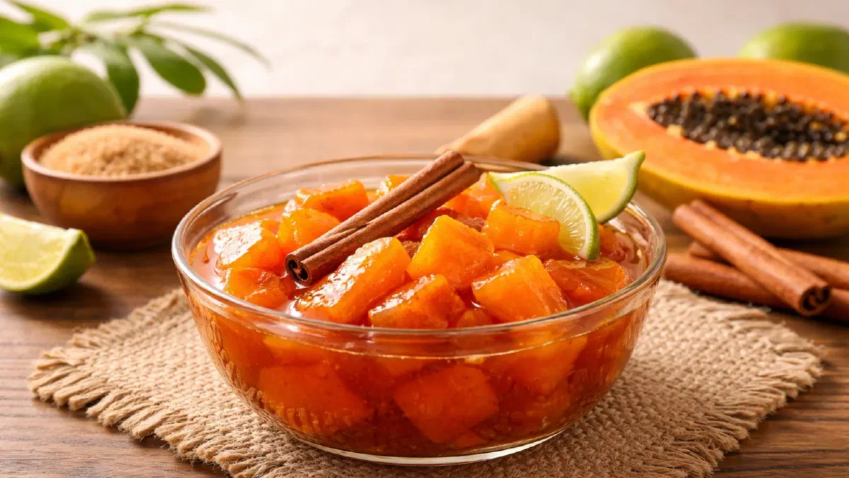 Papaya verde en versión dulce: una guía del clásico paraguayo Dulce de Mamón