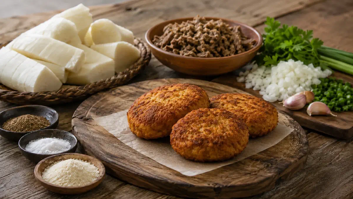 Pajagua Mascada Recipe: Hearty Cassava Patties from Paraguay