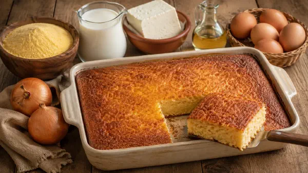 Sopa Paraguaya Recipe: Savory Paraguayan Corn Cake